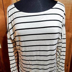 Women's Long Sleeve High Low Tunic Top